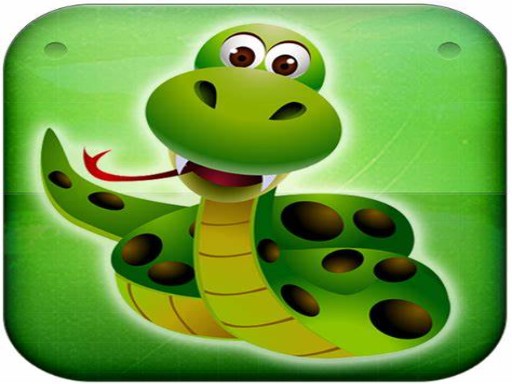 jeu de serpent mangeant de la nourriture