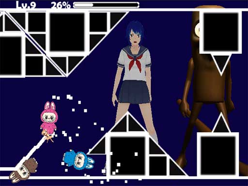 Vagues de Geometry Dash dans l’Espace