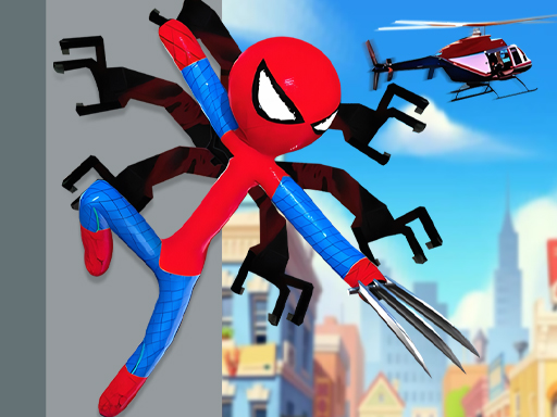 Bataille dans le parc d’attractions Spiderlox