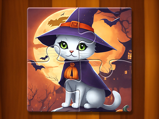 Puzzle d’Halloween effrayant