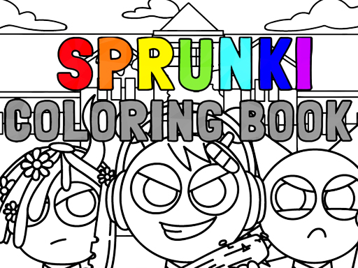 Jeu de livre de coloriage Sprunki