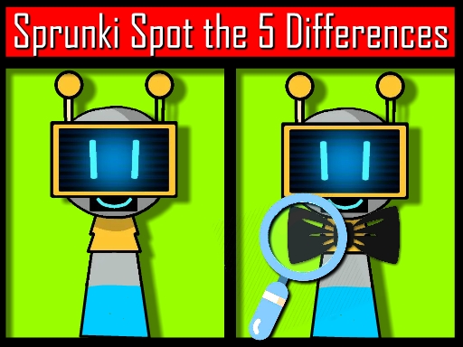 Sprunki Trouvez les 5 Différences