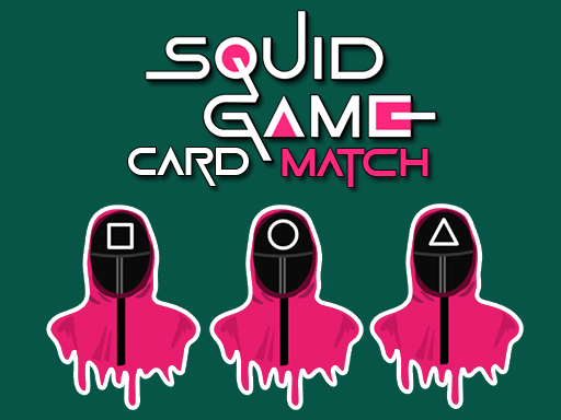 Match de cartes mémoire Squid Game