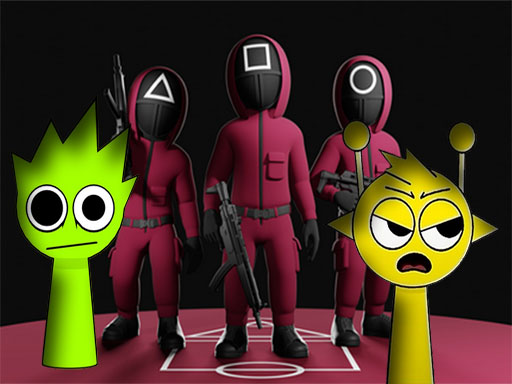 Bataille de FNF Sprunki de Squid Game