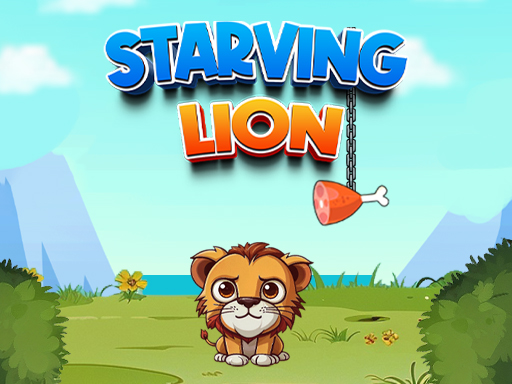 Lion affamé