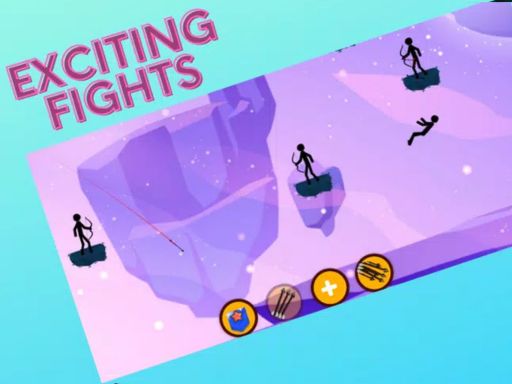 Combat de Tir à l’Arc Stickman