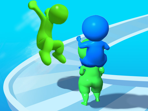 Course de Collecte Stickman