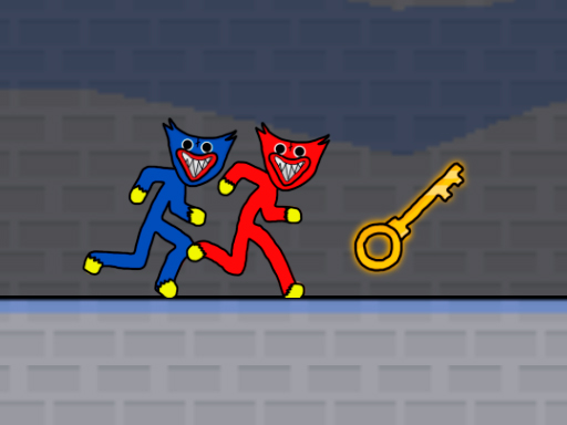 Duo de Party Stickman Huggy