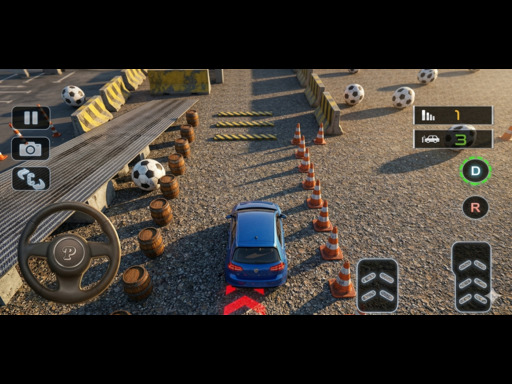 Stationnement de Super Voiture