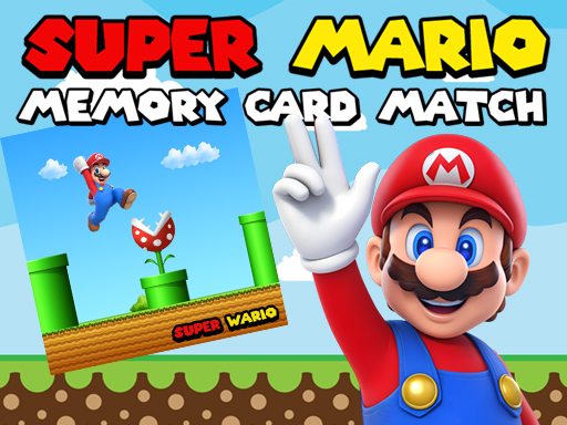 Match de Cartes Mémoire Super Mario