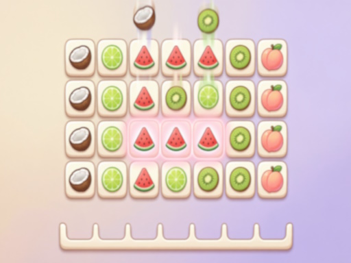 Carreaux : Collectez 3 fruits