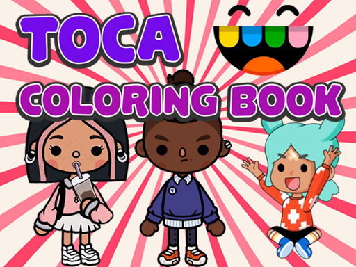 Livre de coloriage Toca Life