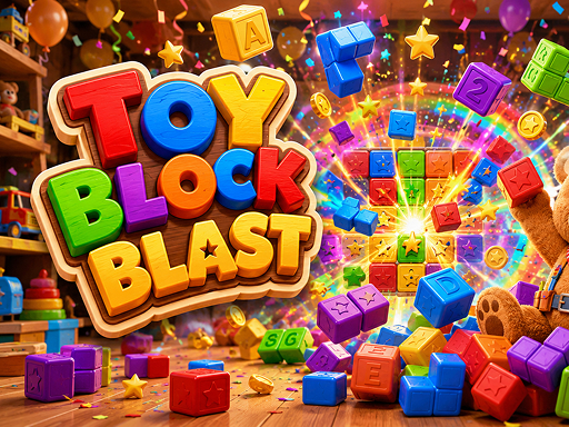 Explosion de Blocs Jouets