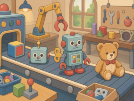 Usine de Jouets Convoyeur