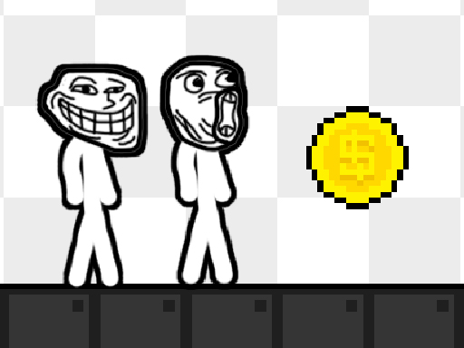 Évasion du visage Troll Stick