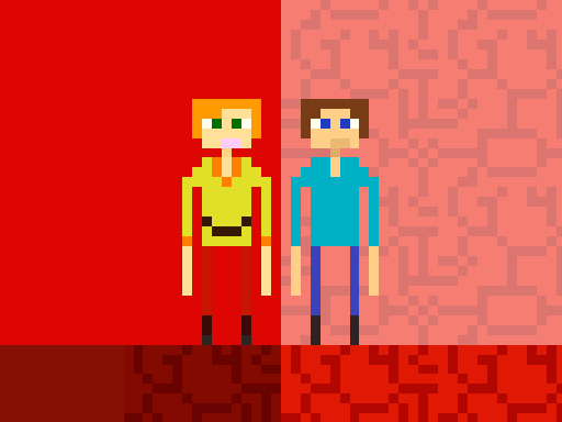 Steve et Alex, les personnages en bâton,