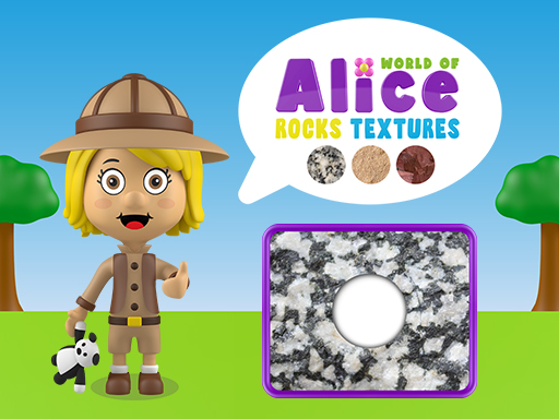 World of Alice – Textures des roches