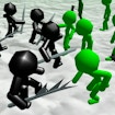 Simulateur de Bataille Stickman Zombie